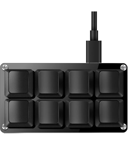 Amazon.com: YMDK 9 Key CNC Aluminum QMK VIA Hotswap RGB Support
